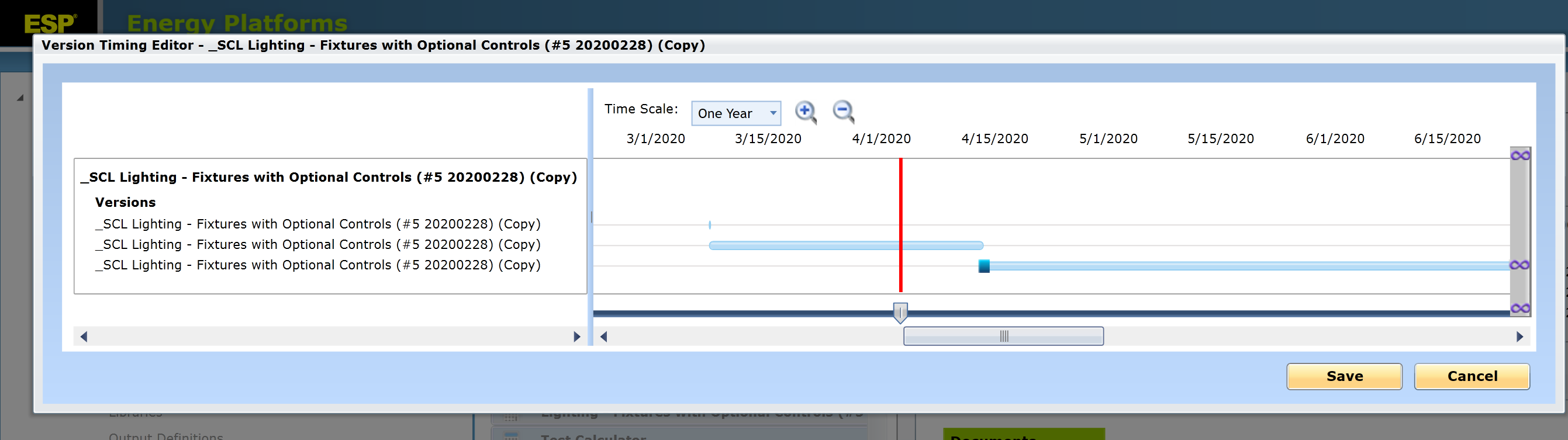 Gantt Editor